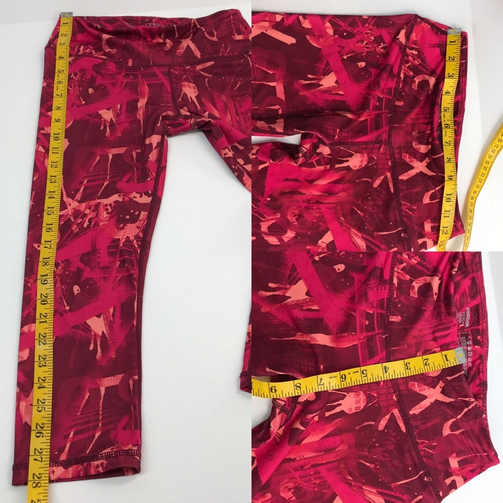 Reebok women’s leggings Sz xs red color - Picture 8 of 8